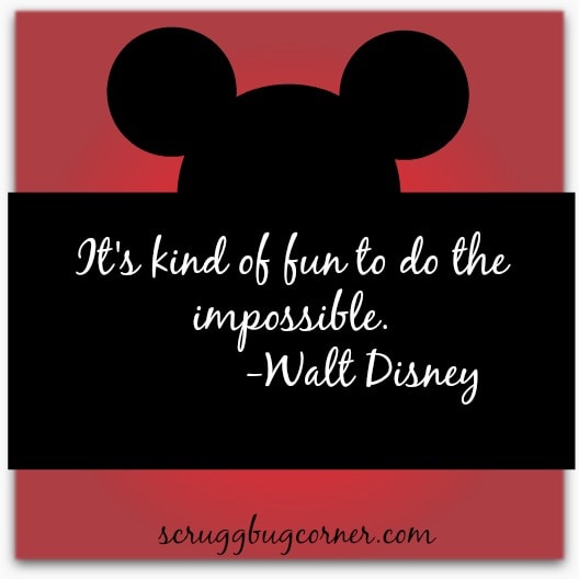 4 Quotes about Dreams from Walt Disney
