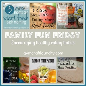 Encouraging healthy eating habits