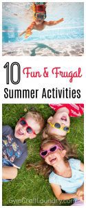 Our Top Ten Fun and Frugal Summer Activities