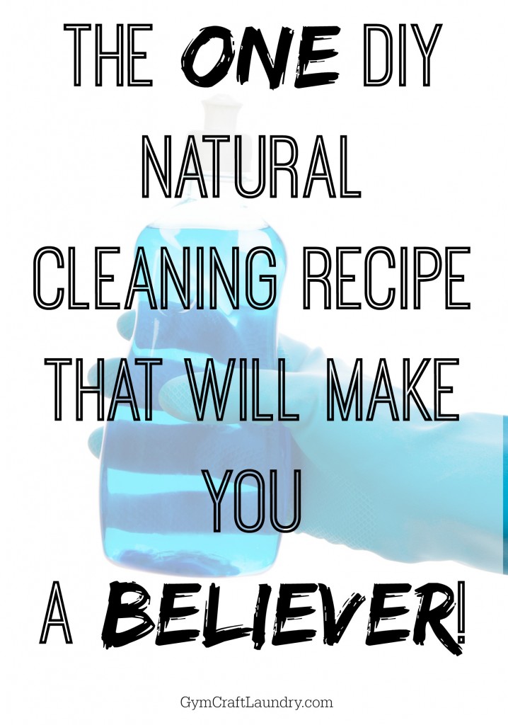 The one cleaning recipe that proved to me that homemade can be better than store bought. This recipe is the best homemaking tip for busy moms ever! You'll never buy another bathroom cleaner again to clean your tub and tile.