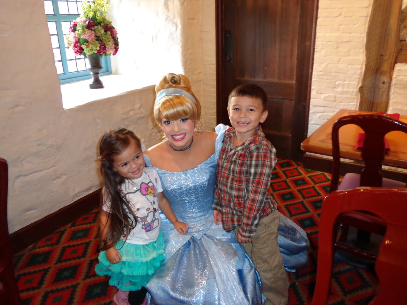 At the Princess Breakfast