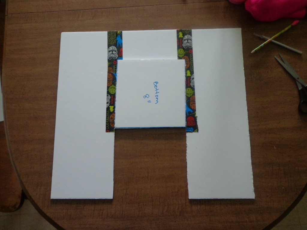 Make your own kid sized DIY folding board for