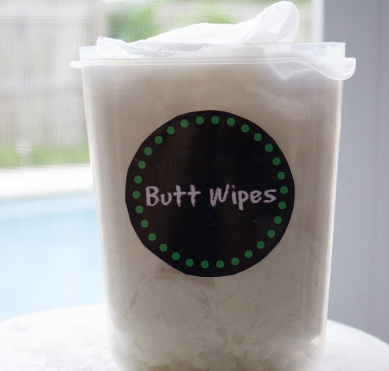 DIY Wet Wipes for Adults (Better Than Toilet Paper)