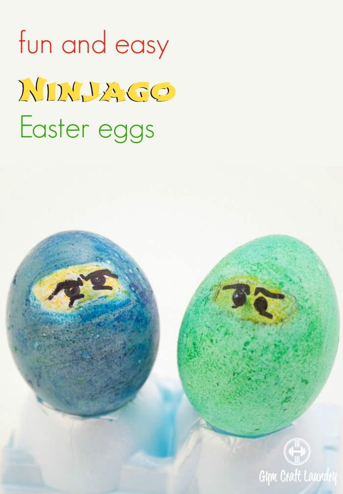 Lego Ninjago Easter Egg decorations