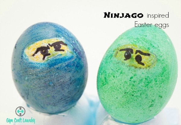 Lego Ninjago Inspired Easter Eggs