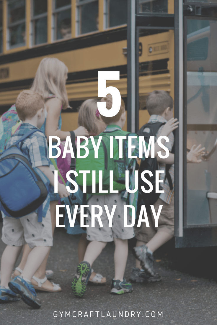 5 baby items I still use today 