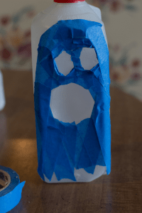 easy halloween craft, milk jug craft