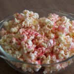 sticky sweet valentine's day popcorn treat