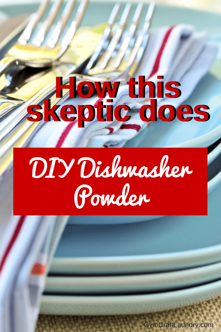 How this skeptic does DIY Dishwasher Powder to save money without sacrificing cleanliness. Using homemade dish powder is easy.