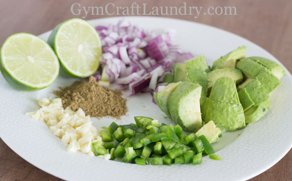 Healthy fish tacos for Cinco de Mayo with a delicious jalapeno avocado salsa! Clean eating and lower carb never tasted so good! 