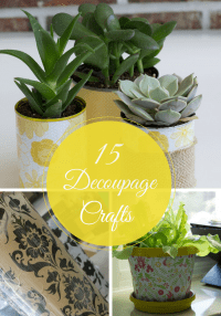 15 Home Decor Decoupage ideas