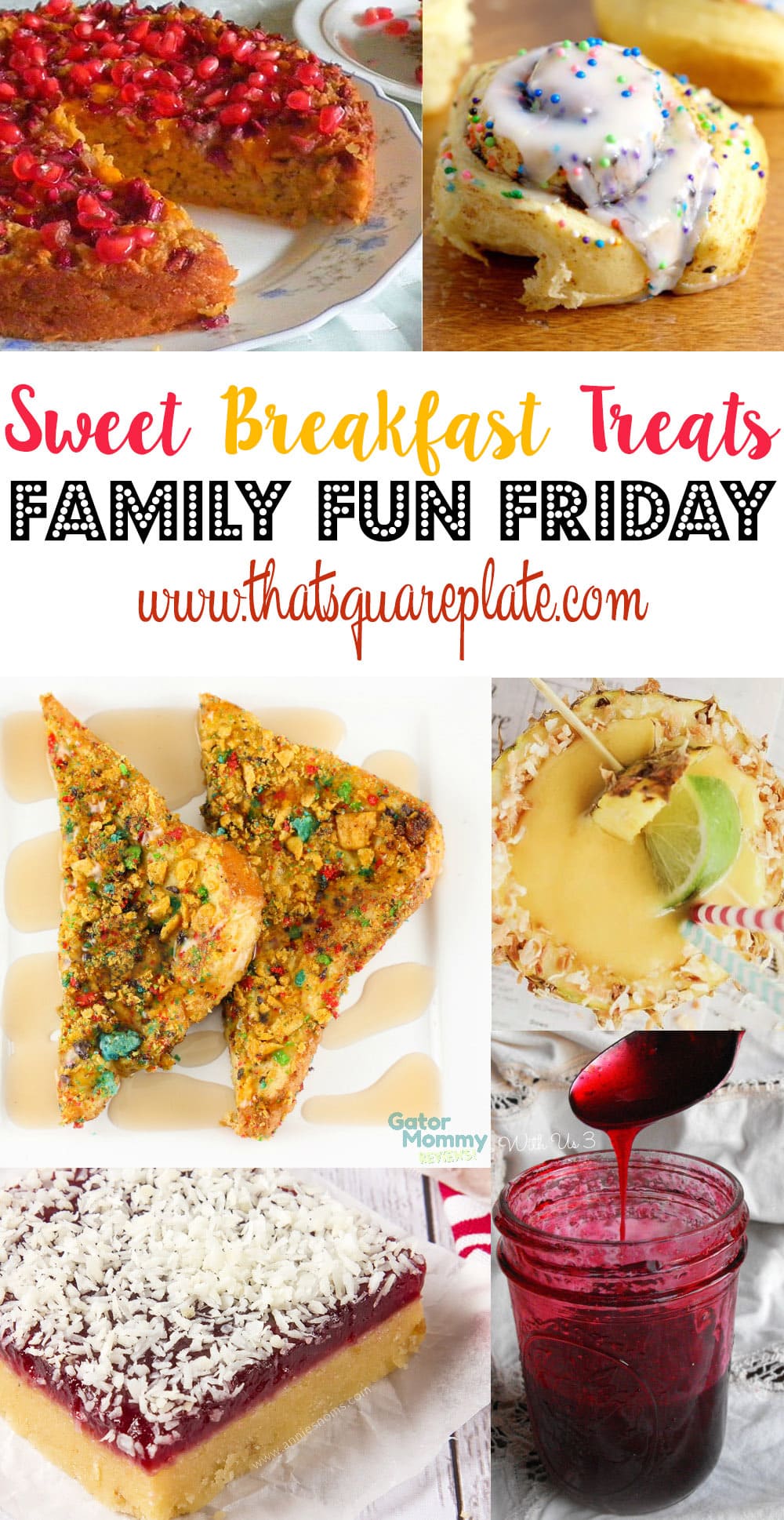 Sweet Breakfast Treats Family Fun Friday PIN