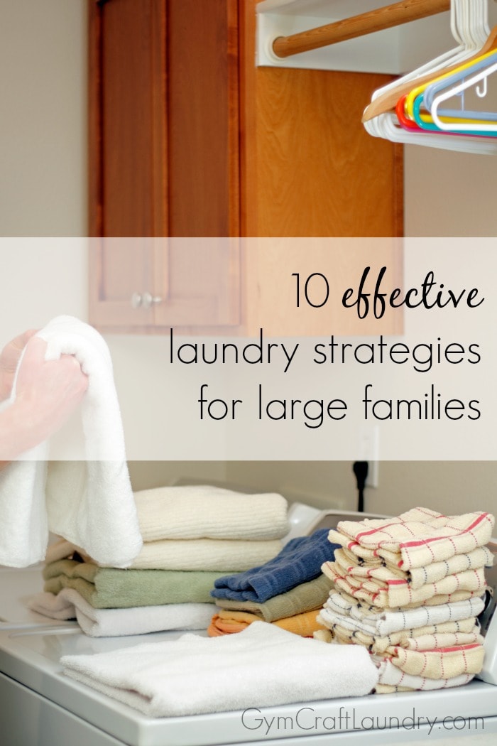 10 most effective laundry tips for big families