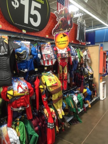 walmart Avengers Unite costumes