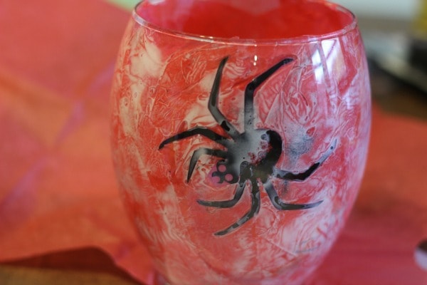 spider decoupage