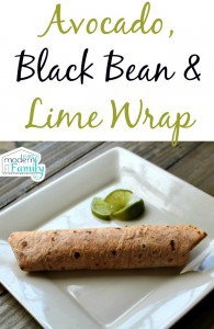 Avocado-Black-Bean-Lime-Wrap-CLEAN-EATING-