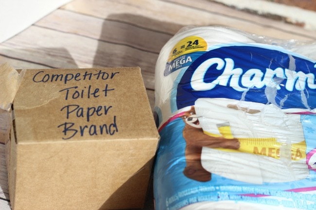 Charmin and competitor