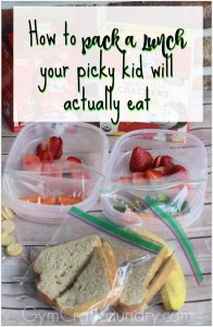 Packing a nutritious school lunch for picky eaters