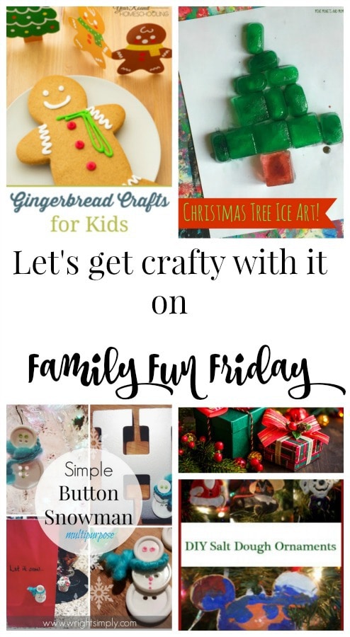 Let's get crafty with it on Family Fun Friday