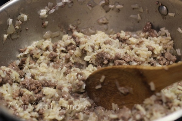 Filling for the Healthier Cabbage Rolls