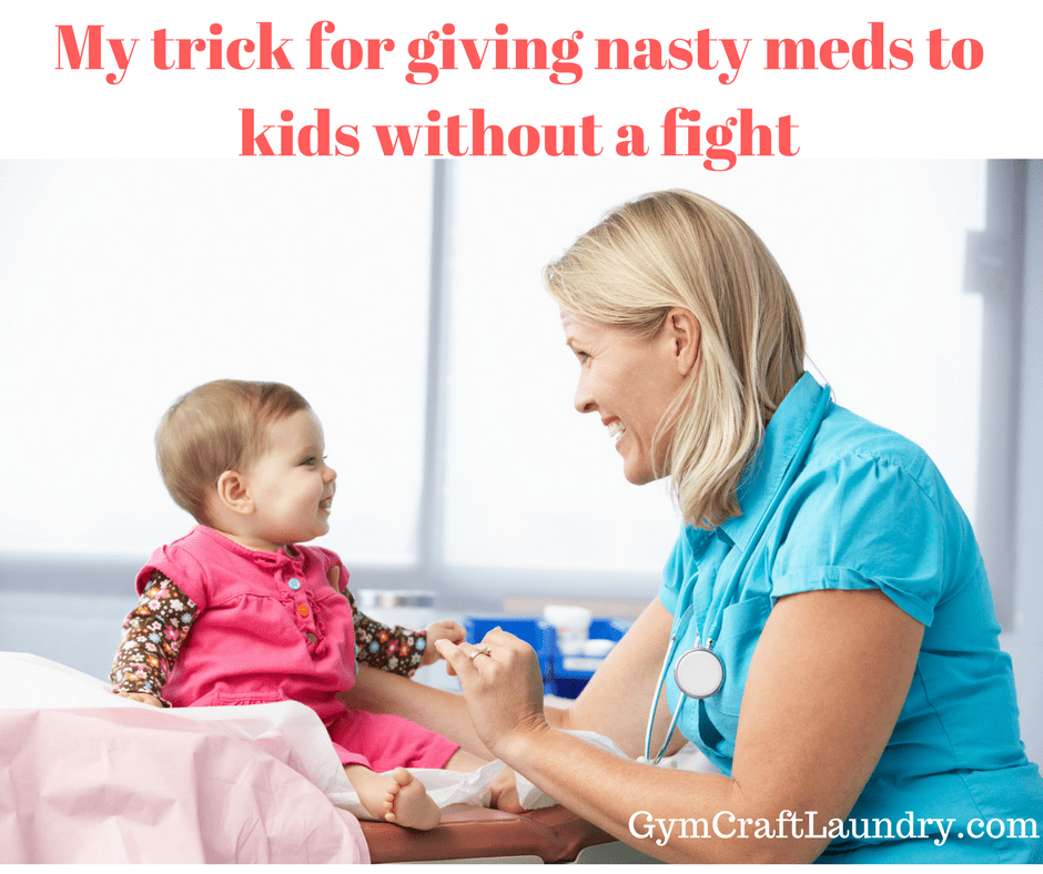 Parenting Hacks: Giving sick kids medicine