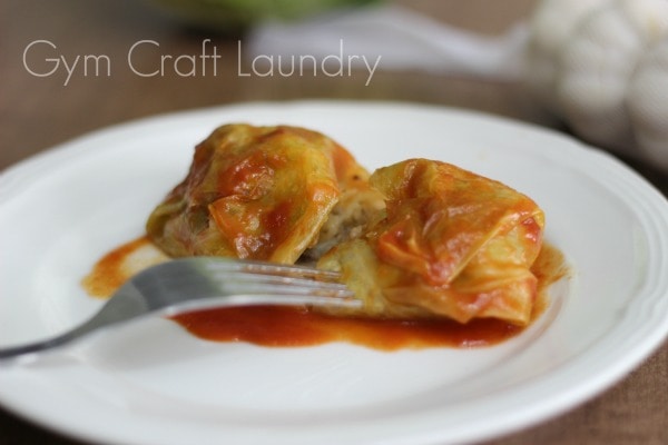 Tasty Healthier Cabbage Rolls