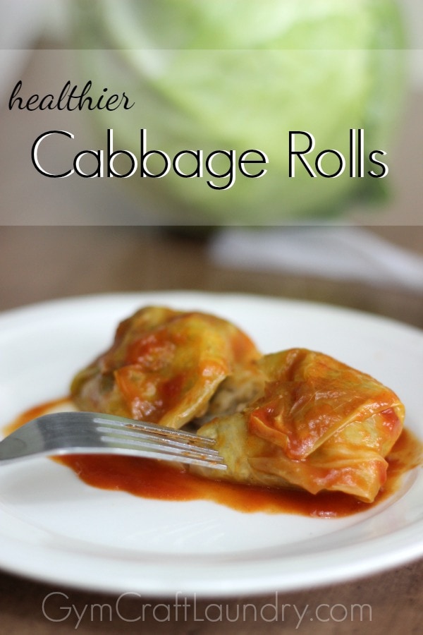 Easy and healthier cabbage rolls - Gym Craft Laundry