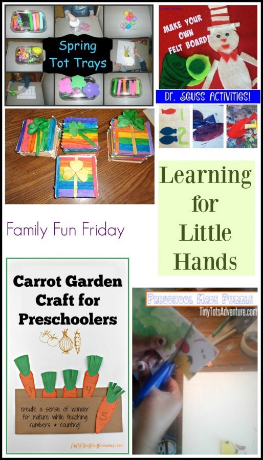 Learning for Little Hands on Family Fun Friday