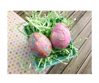 Super easy Easter decor idea