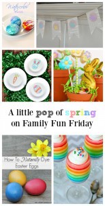 A prettiest Spring crafts! Check out the features on Family Fun Friday. Tons of crafts, recipes, and homeschool resources.