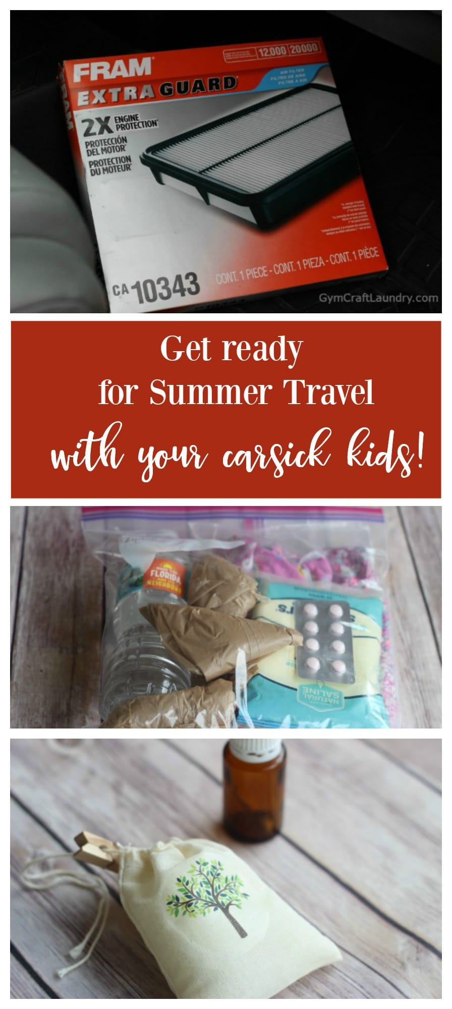 Get ready for Summer travel and roadtrips with carsick kids