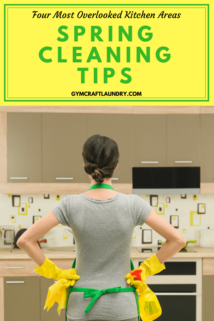 Spring Cleaning Tips for the kitchen. The four most overlooked areas in the kitchen. 