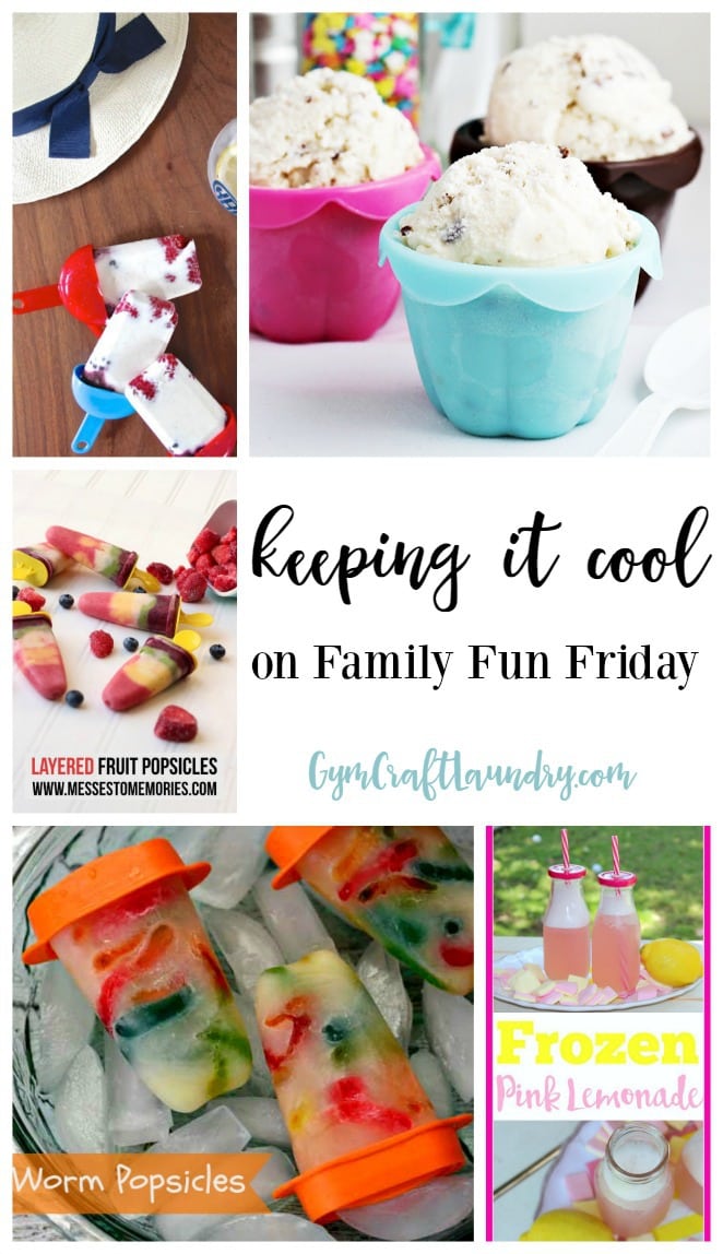 keeping it cool on Family Fun Friday