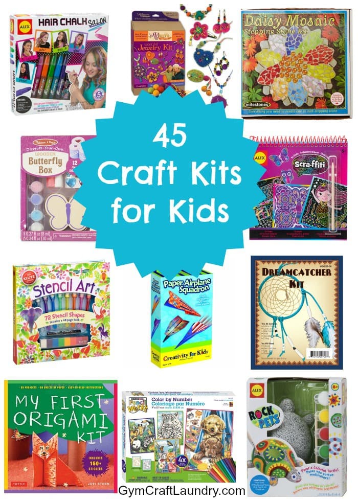 45 Fun Craft Kits for Kids! - Gym Craft Laundry
