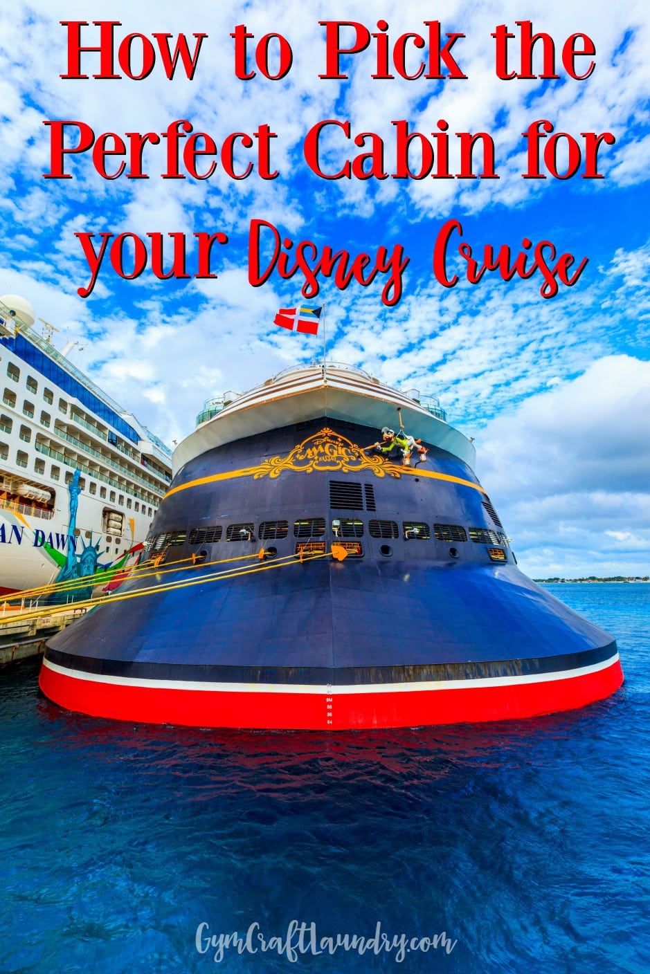 How to choose the best stateroom for your family on your Disney Cruise vacation! 