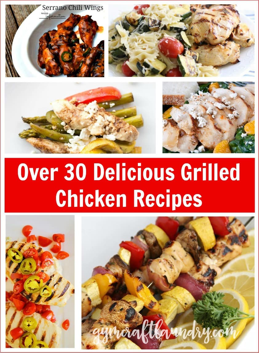 Over 30 Grilled Chicken Recipes