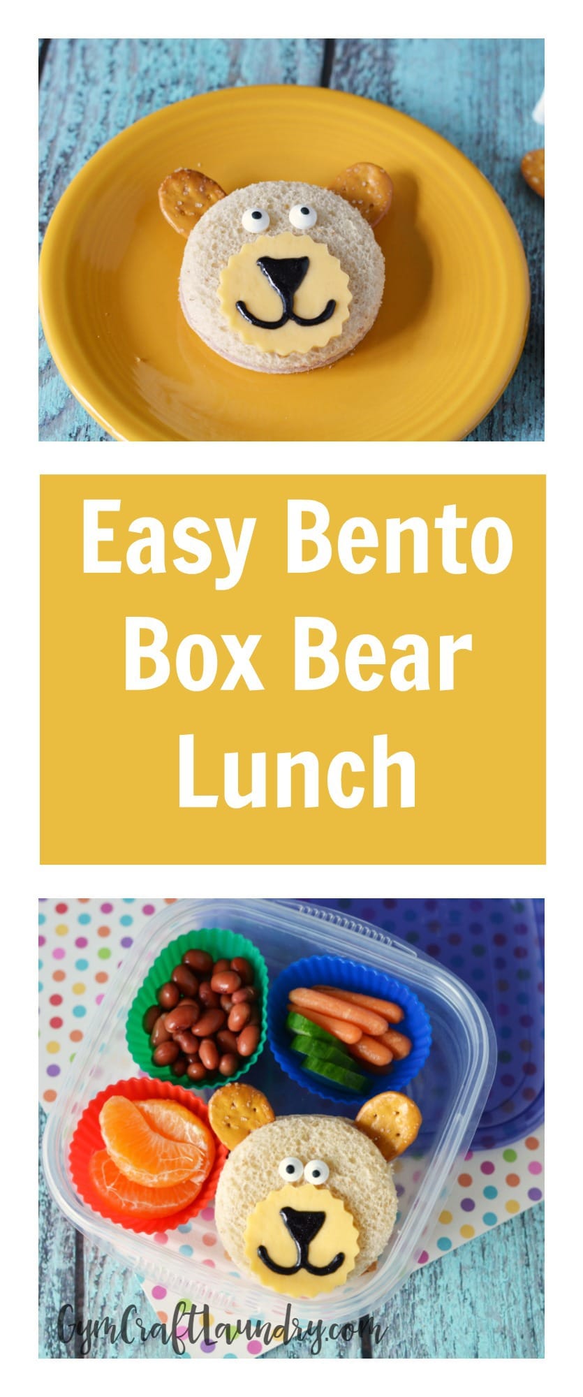 Easy Bento Box Healthy School Lunch Idea for Kids