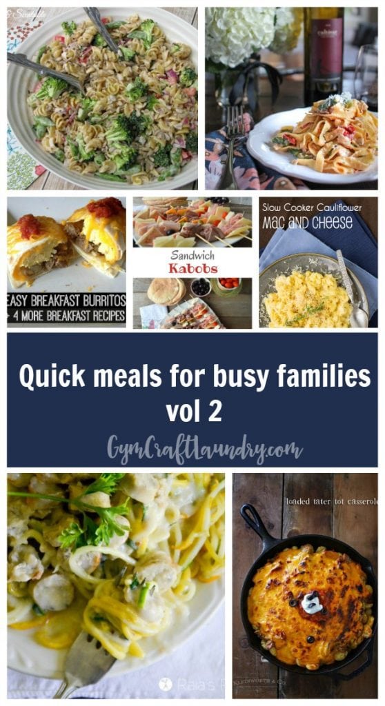 Easy Meals for Active Families vol 2