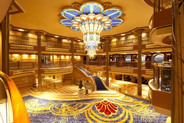 Grand Atrium Disney Cruise