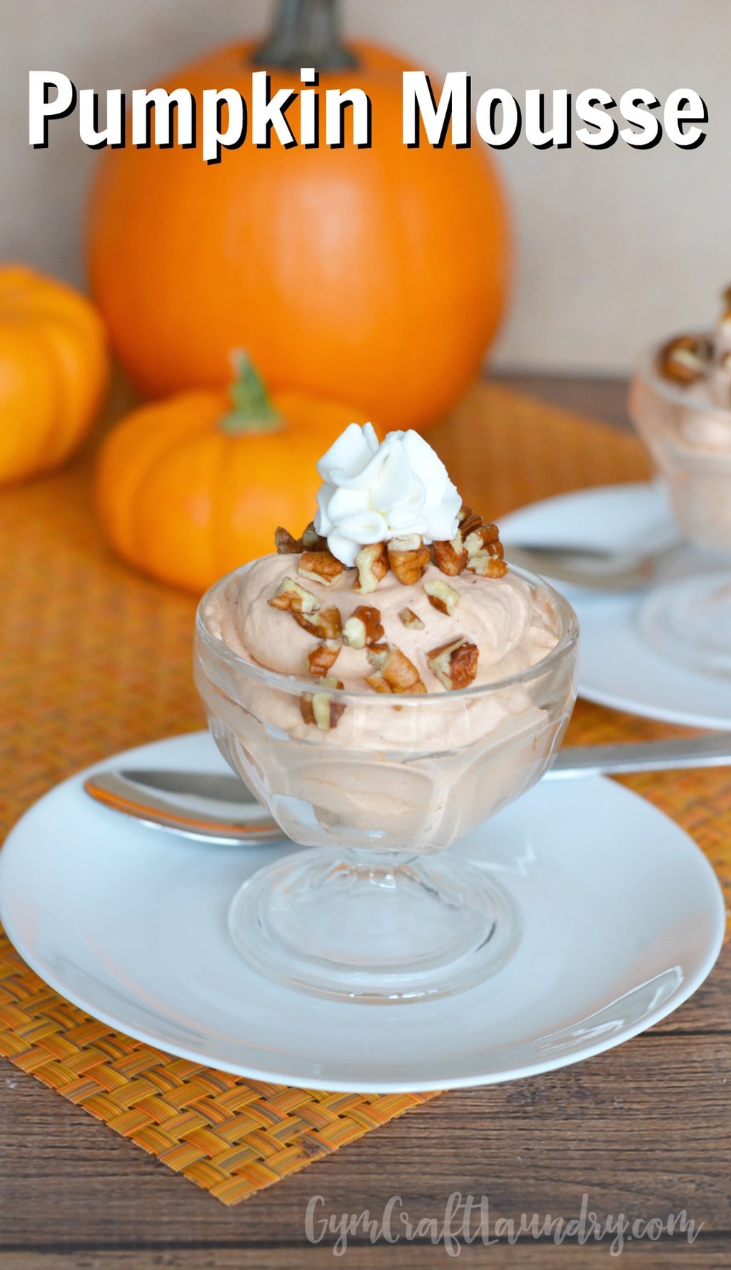 Easy and quick delicious pumpkin mousse recipe