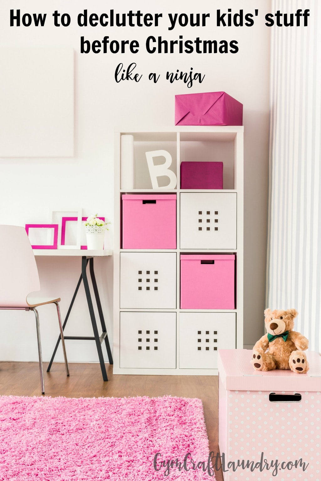 How to declutter your kids stuff before Christmas like a Ninja