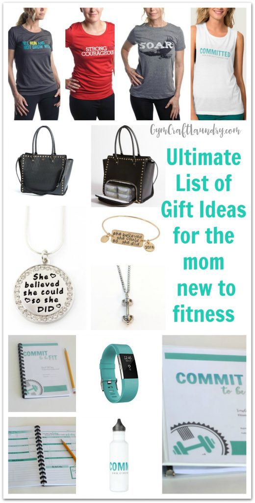 Ultimate list of gifts for the Gym Newbie. Perfect for a mom that plans on rocking her resolutions this year. 