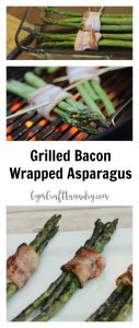 Grilled Paleo Whole 30 Bacon Wrapped Asparagus