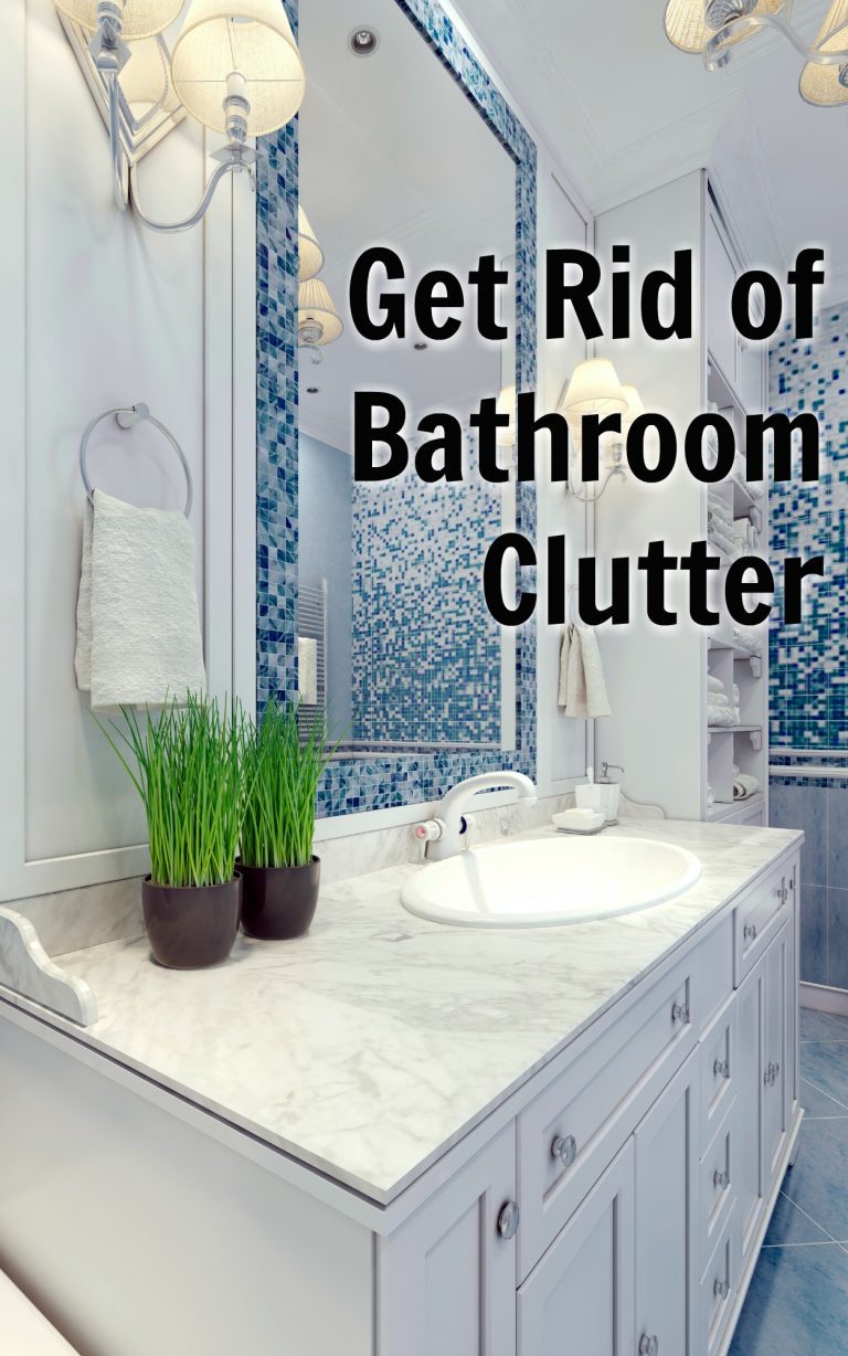 A Lazy Girl’s Guide to Decluttering the Bathroom