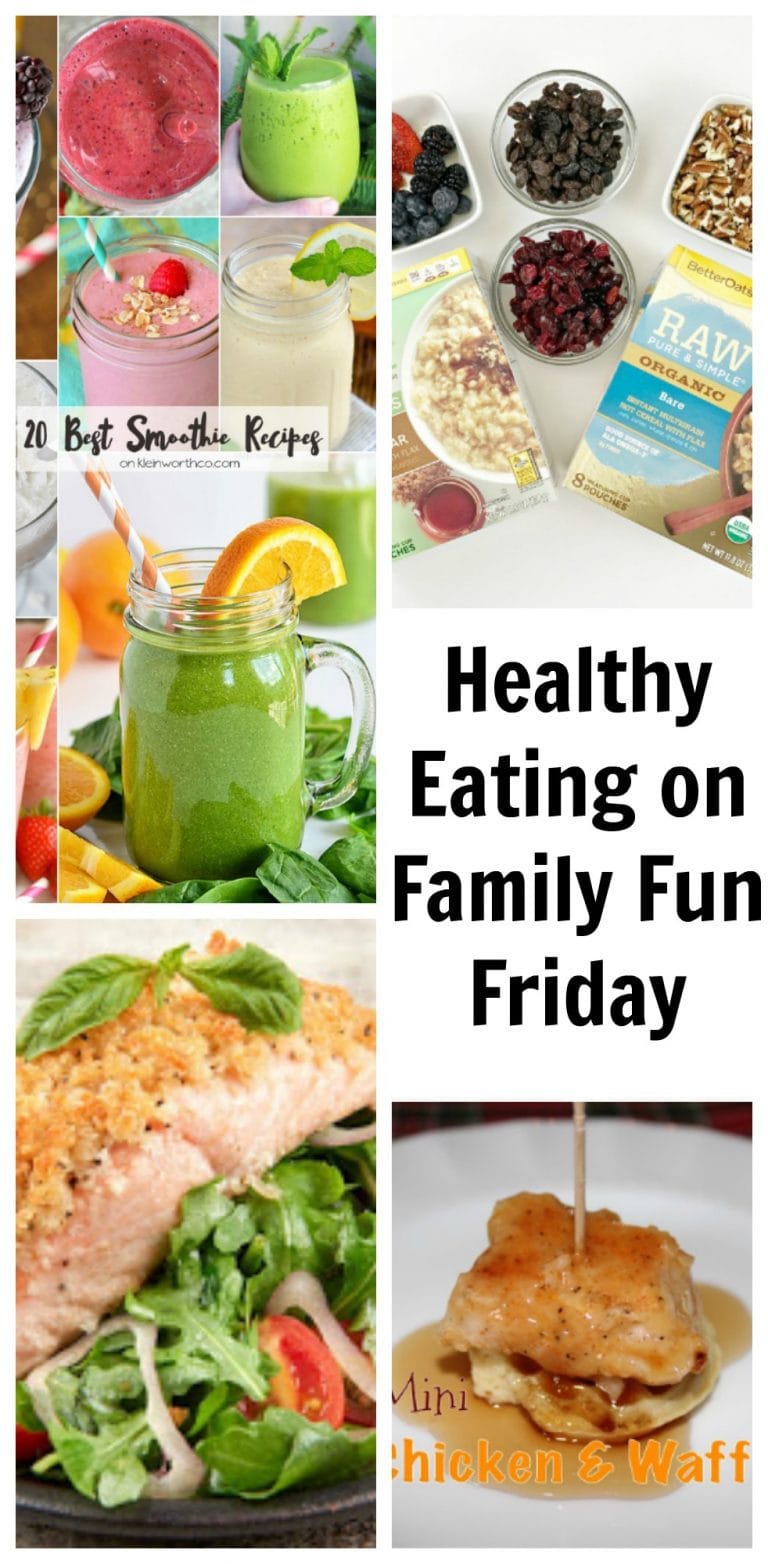 Healthy Dishes on Family Fun Friday