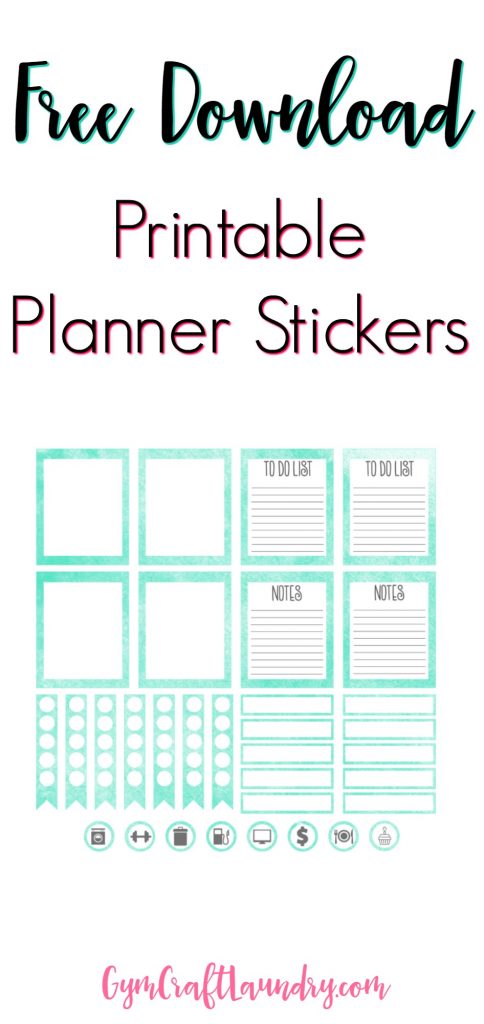 Download your free planner stickers right here! 