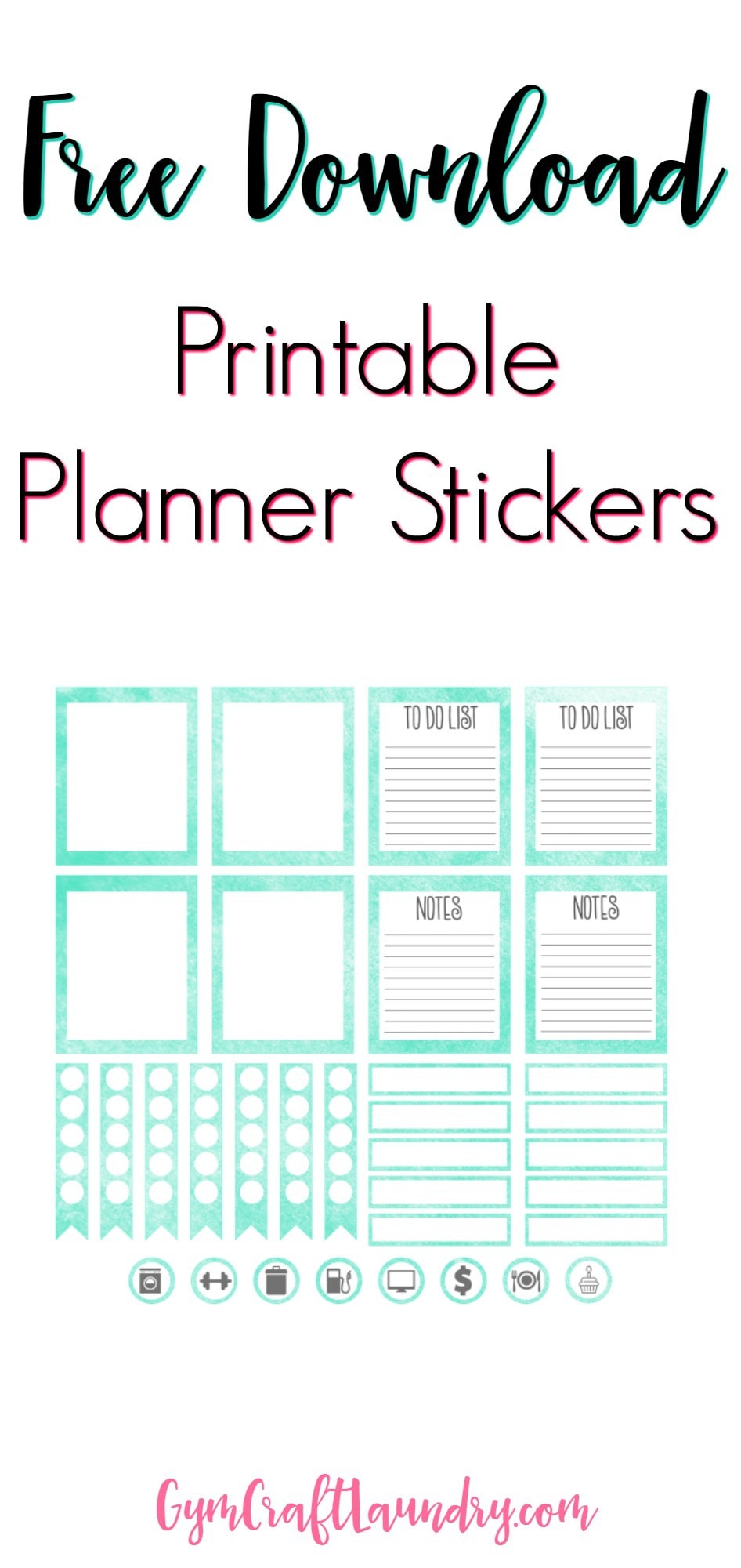 5 Reasons to Rock a Planner - Gym Craft Laundry