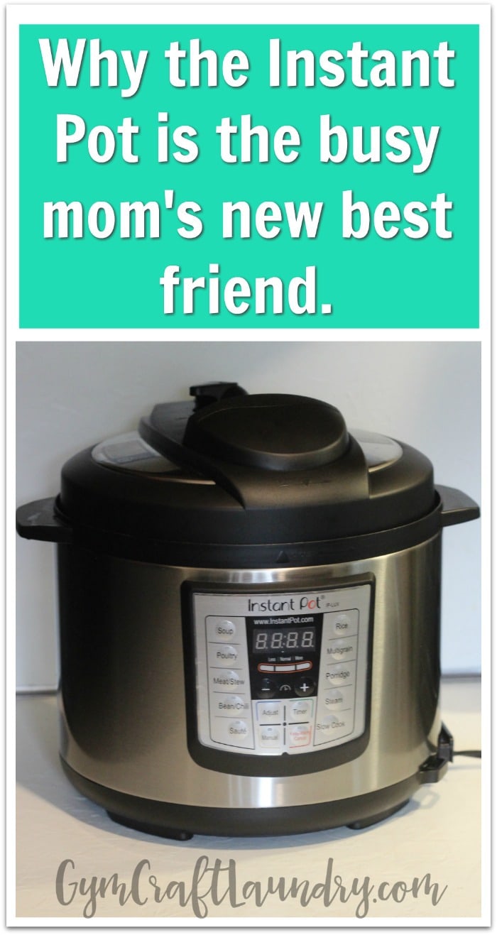 Why the instant pot is the busy mom's new best friend. It's perfect for sports nights! 
