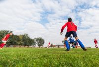 how to wear shin guards