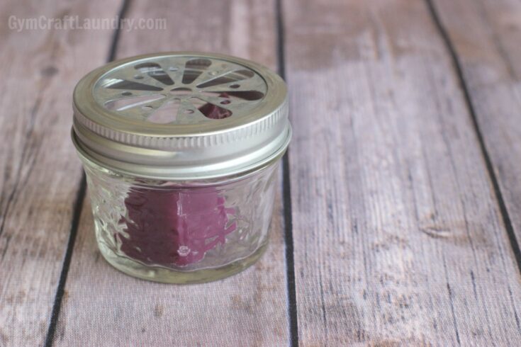 Homemade Car Air Freshener DIY Mason Jar Wax Warmer